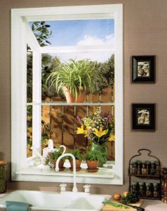 6100 Series Garden Window Interior